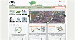 Desktop Screenshot of ideandalucia.es
